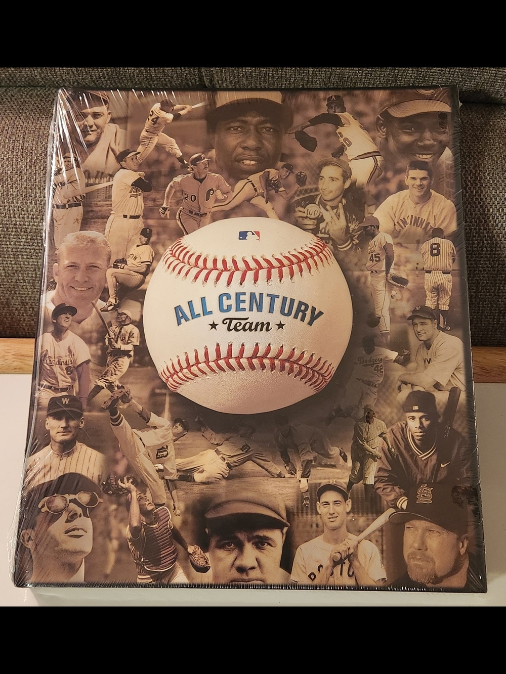 MLB All Century Team Book 1999 Hardcover BRAND NEW Factory Sealed Unopened Mint